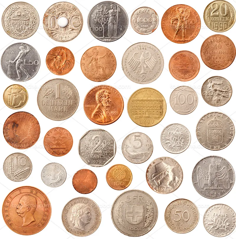 عکس سکه های باستانی | گرافیک با طعم تربچه