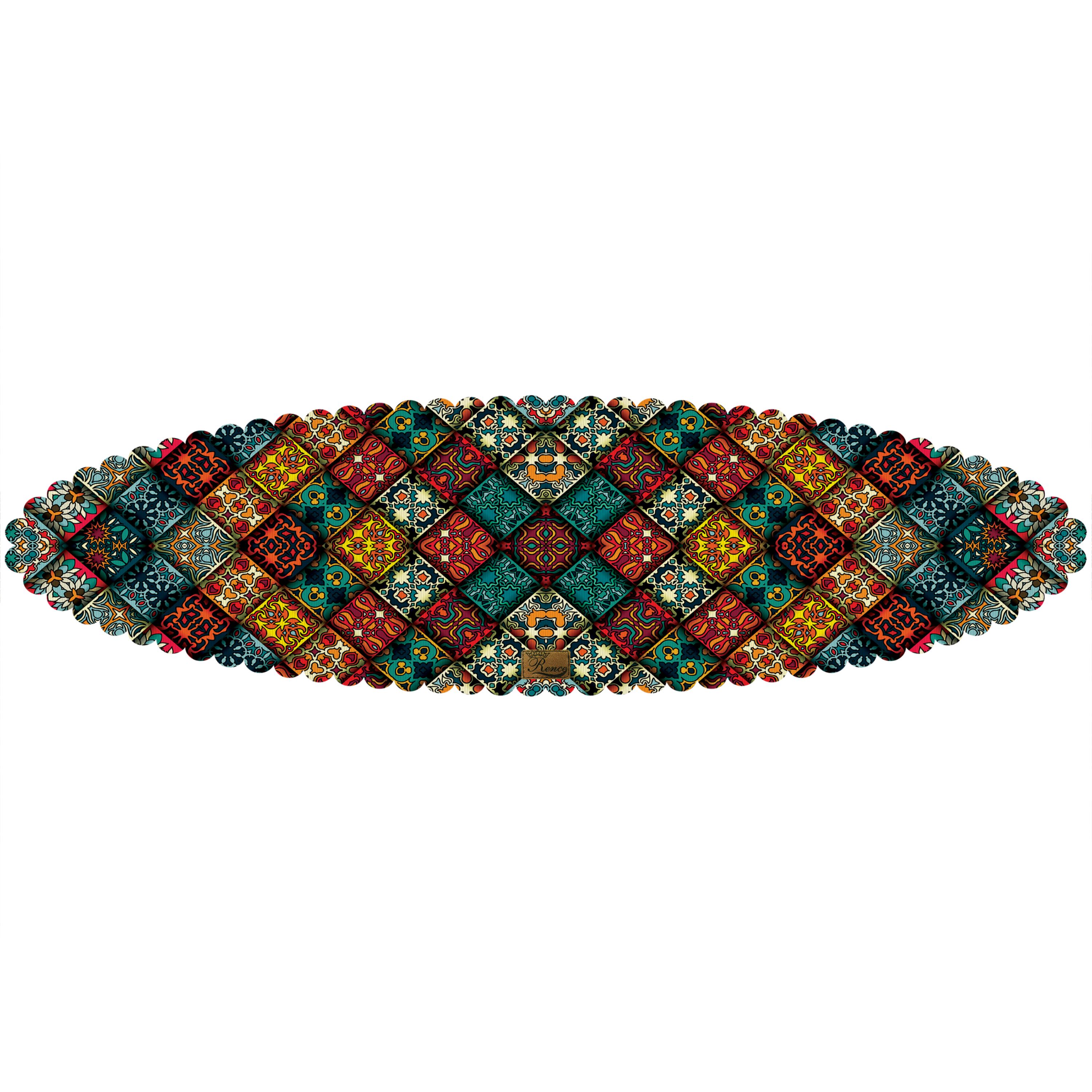 رانر رومیزی مخمل رنس مدل R4-42078 سایز 130x40 سانتی متر