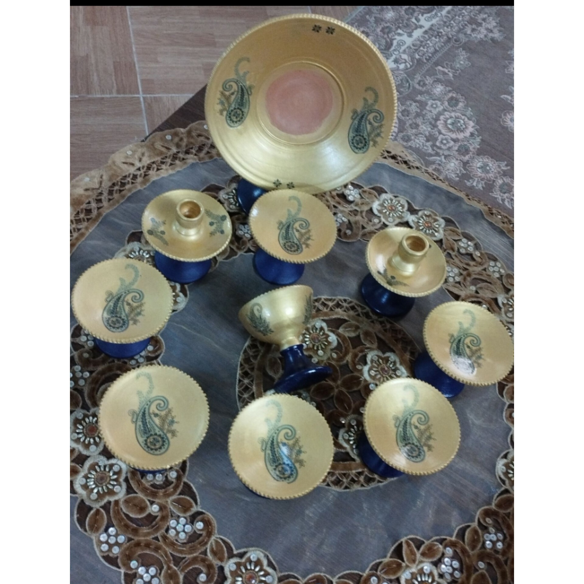 هفت سین ترنسفر طلایی آبی 