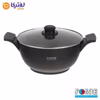 قابلمه گرانیتی فورته مدل اسکار پلاس سایز 28 مشکی