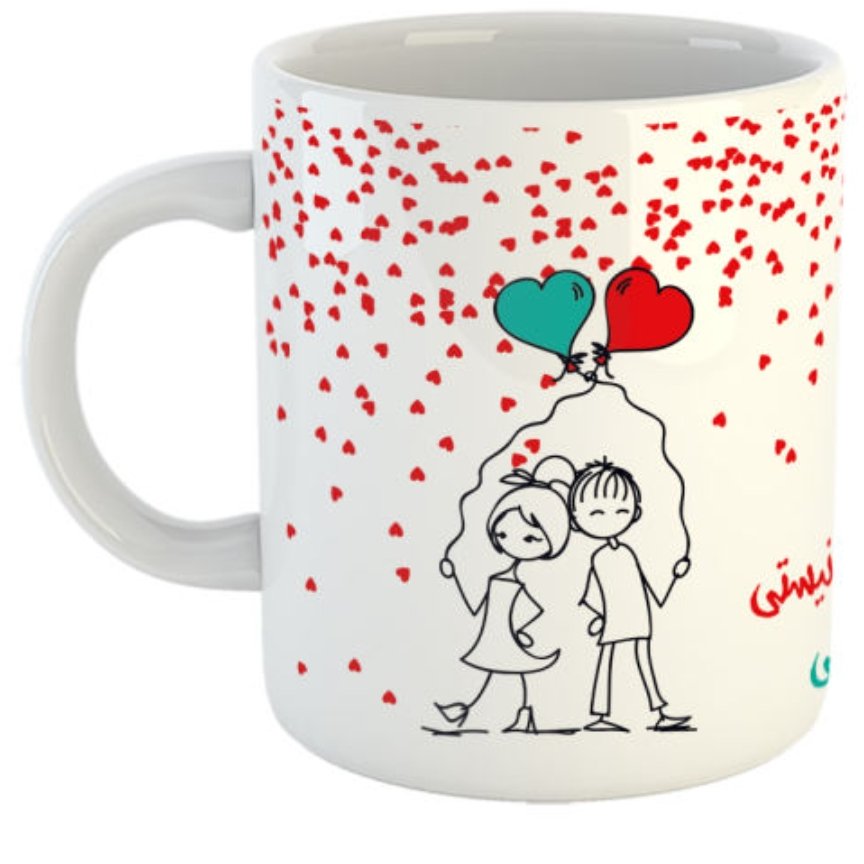 ماگ سرامیکی طرح ولنتاین کد1085