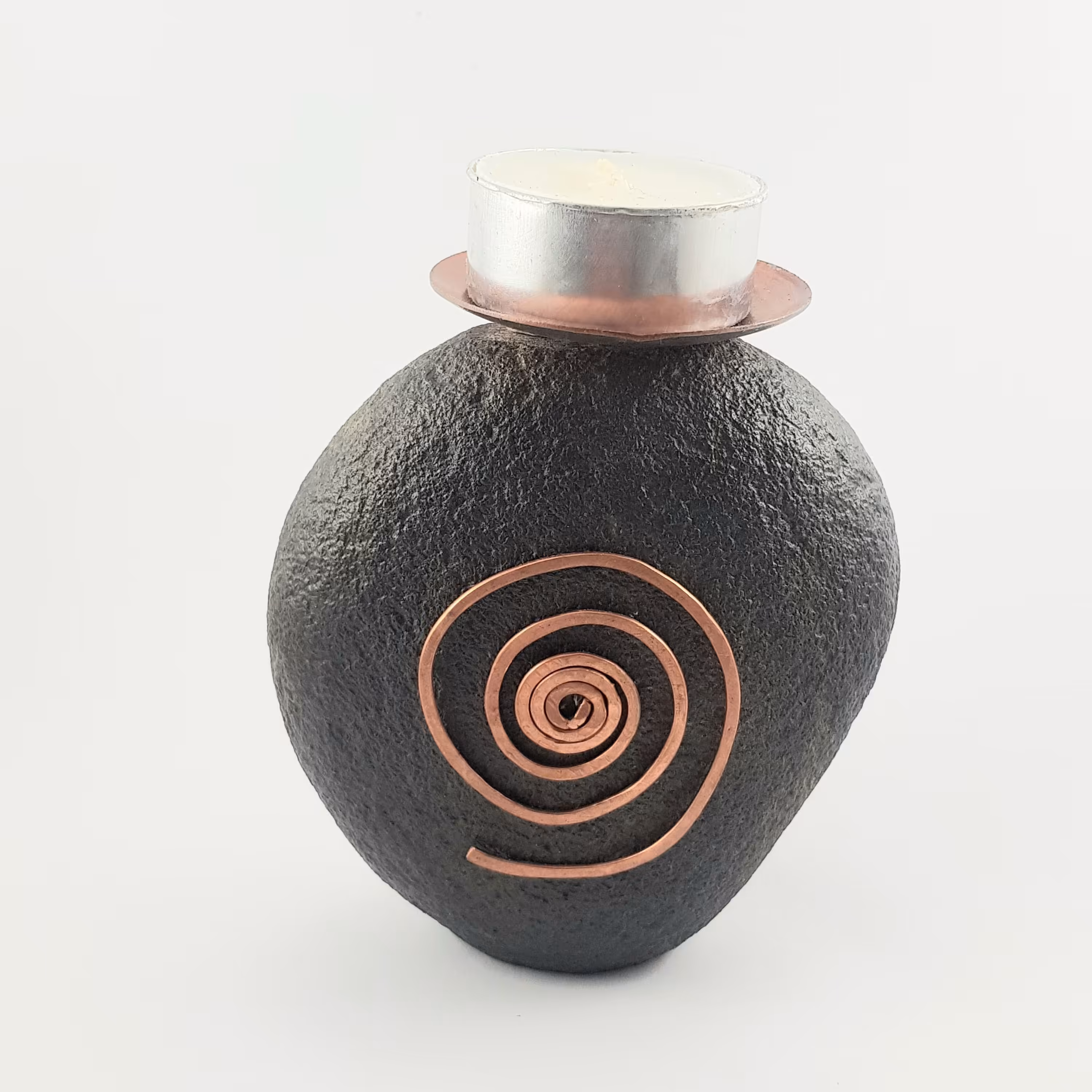 جاشمعی سنگی با رنگ طبیعی