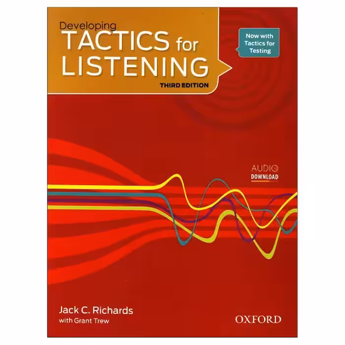کتاب Developing Tactics For Listening اثر Jack C.Richards and Grant Trew انتشارات زبان مهر