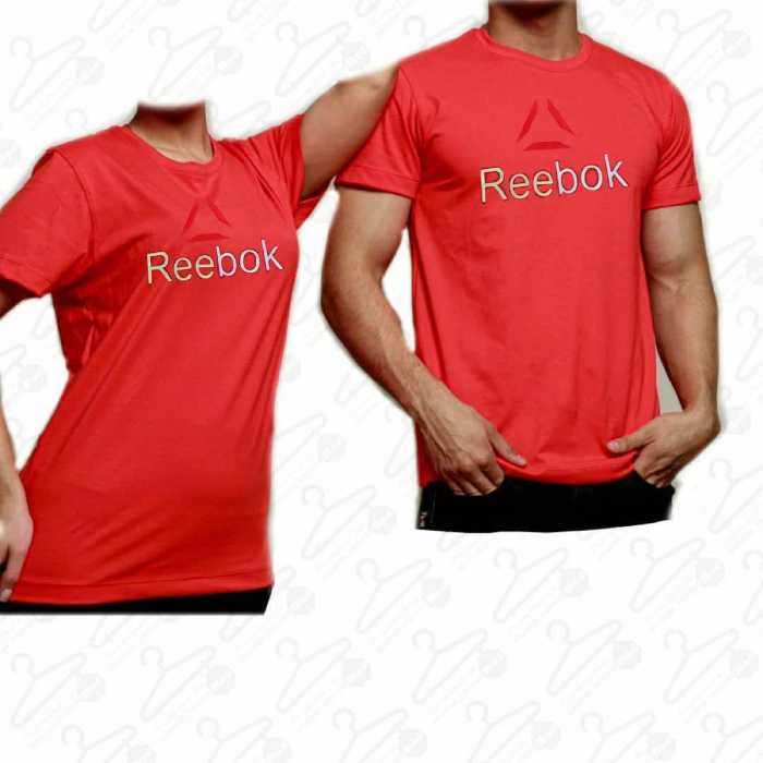 ست تی شرت زنانه و مردانه جنس پنبه درجه 1چاپ برجسته هفت رنگ سایز لارج و ایکس لارج رنگ قرمز