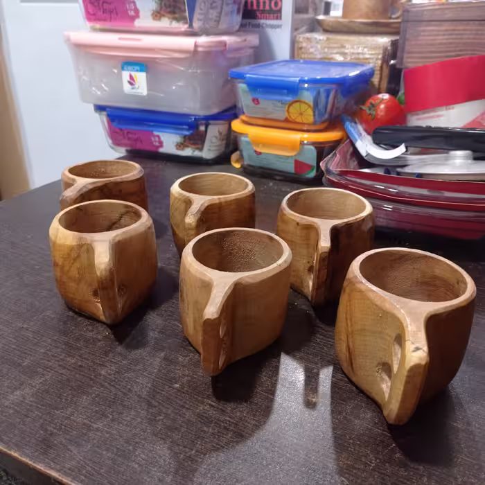 لیوان چوبی(تکی)