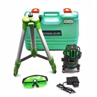 تراز لیزری پنج خط 360 درجه نور سبز