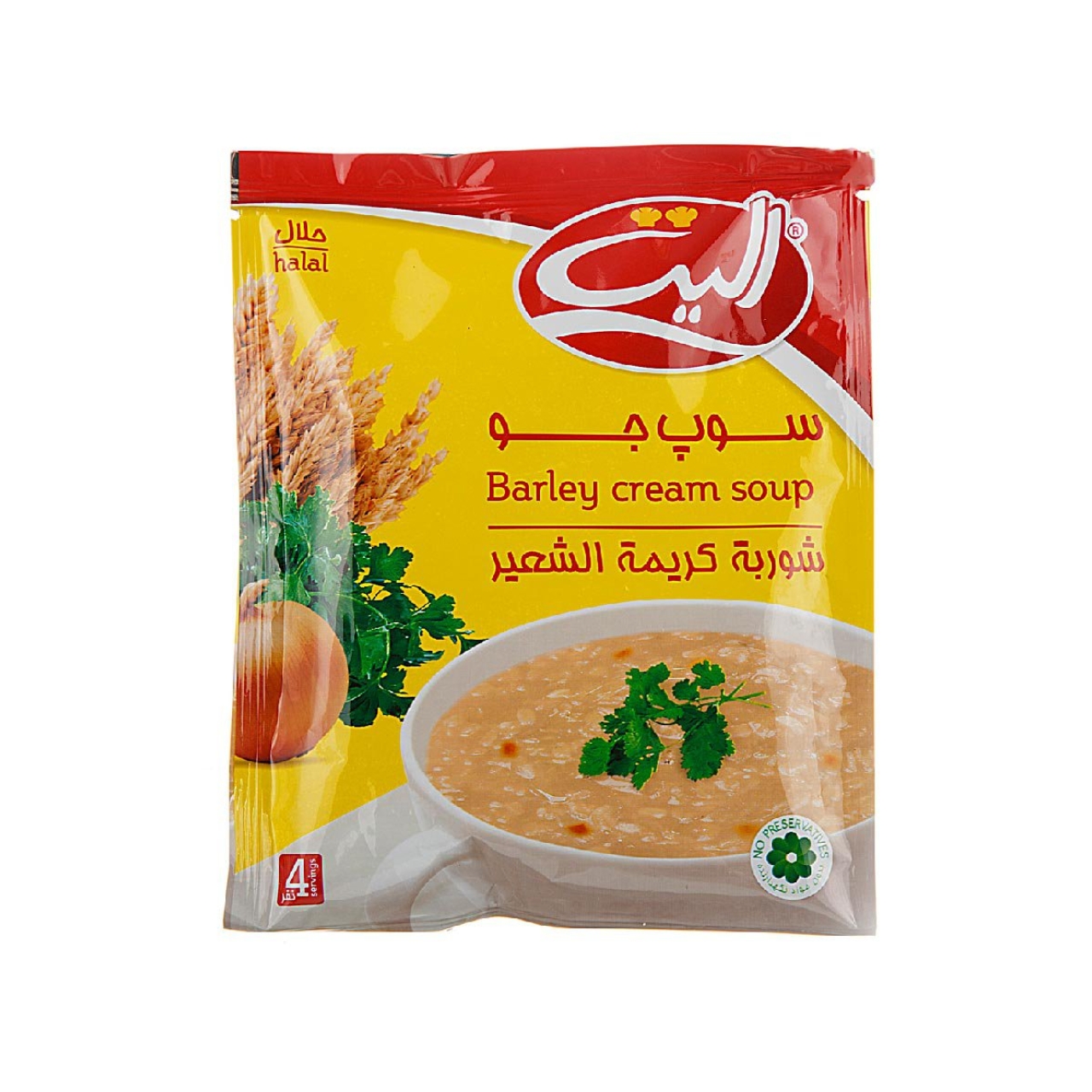 سوپ جو آماده الیت 68 گرمی