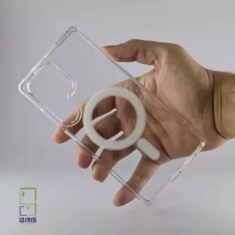 قاب گوشی S24 Ultra مگ سیف| ژله ای شفاف اورجینال