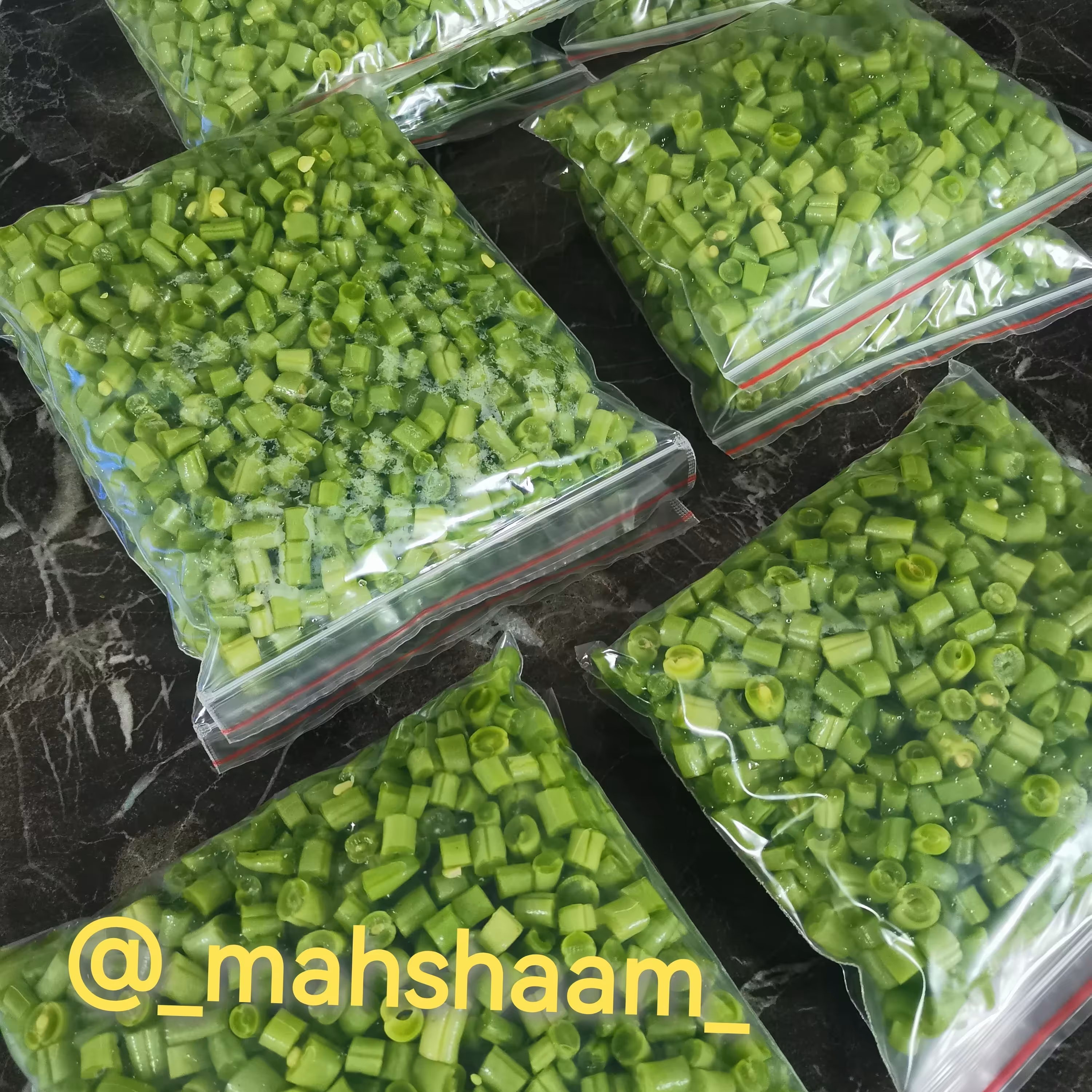 لوبیا سبز تازه 