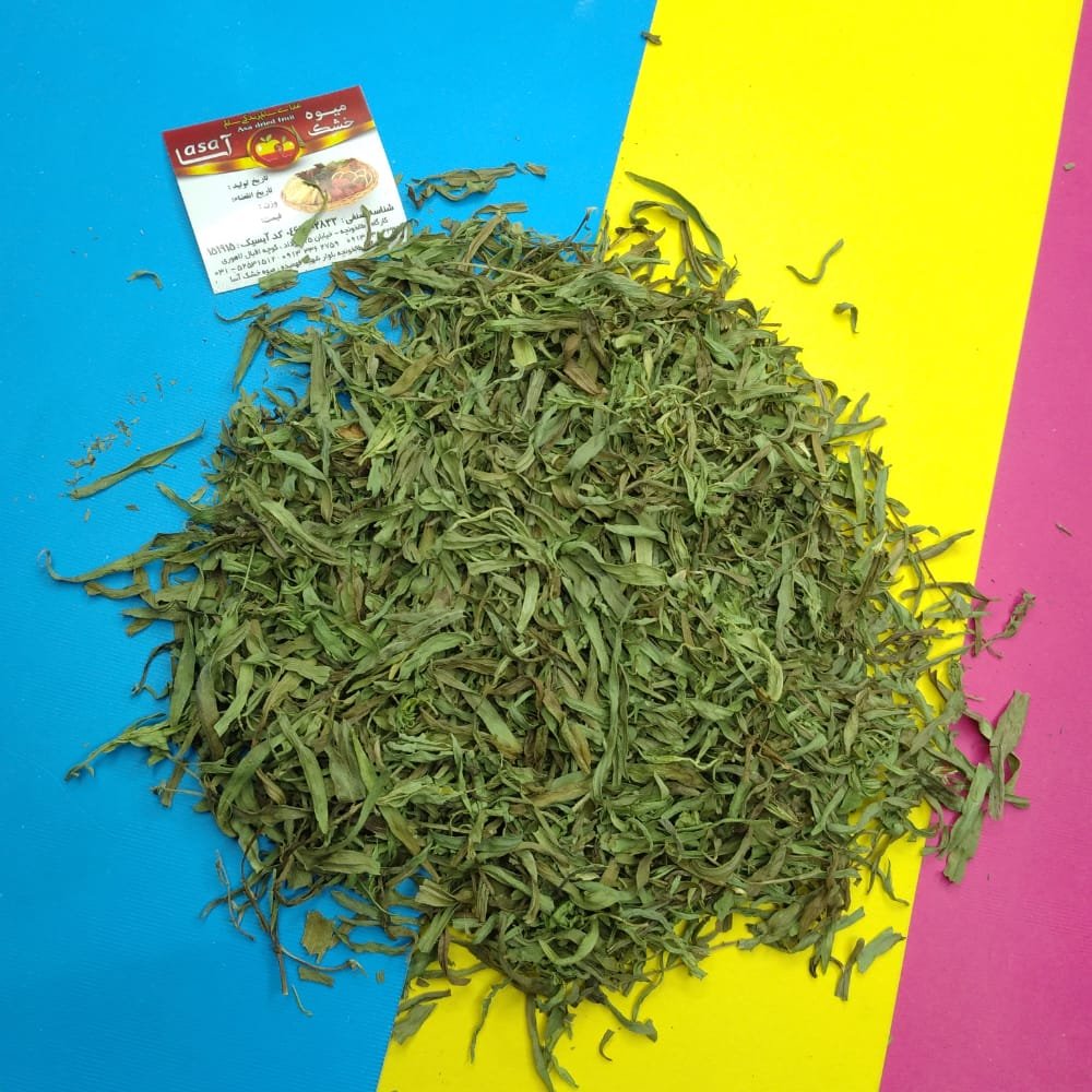 ترخون برگ و بدون چوب دستگاه خشک آسا 1000 گرمی 