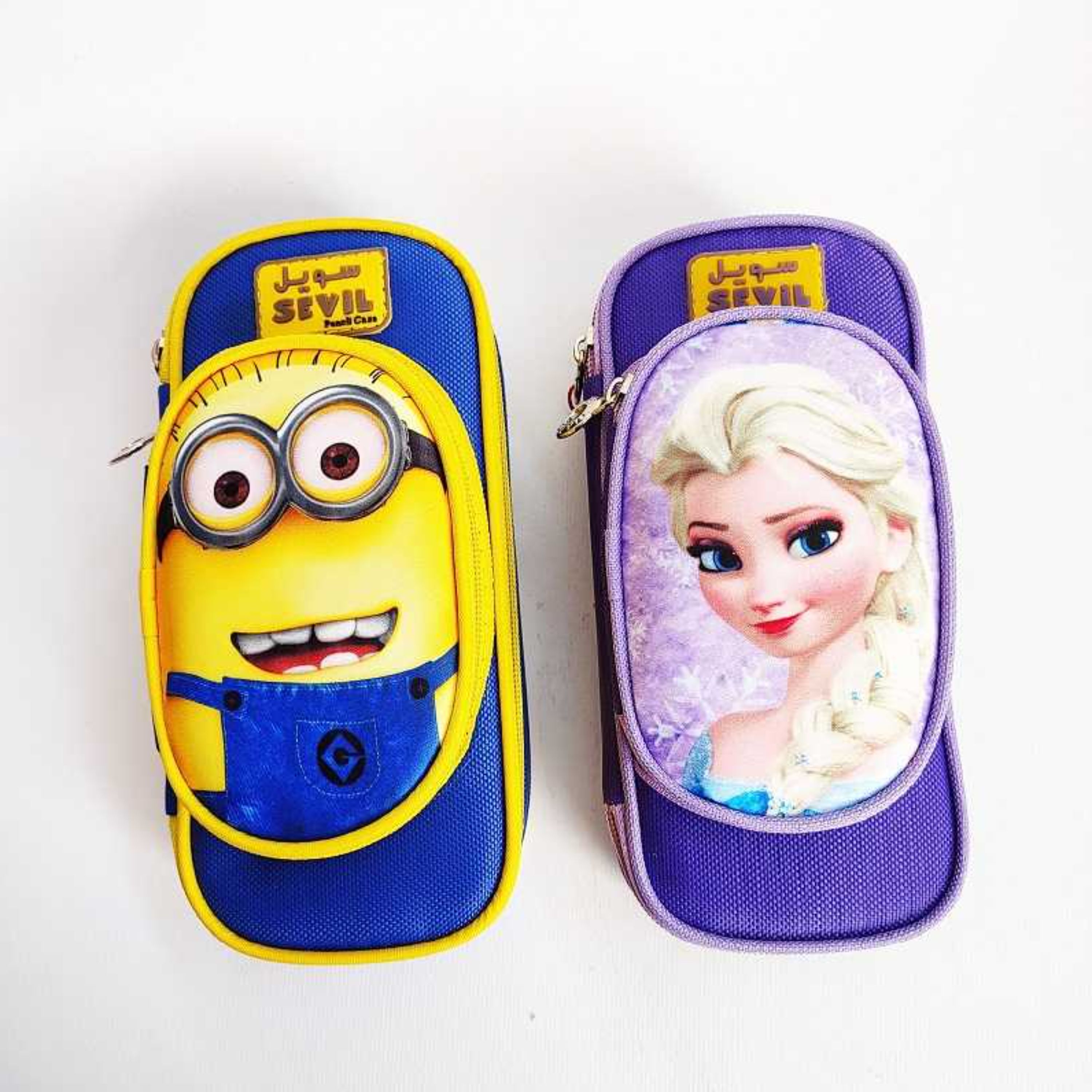 جامدادی 2 زیپ سویل کد 3037