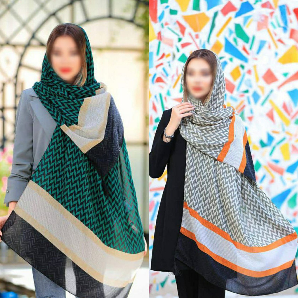 شال نخی شیک وبهاره(اتمام موجودی)