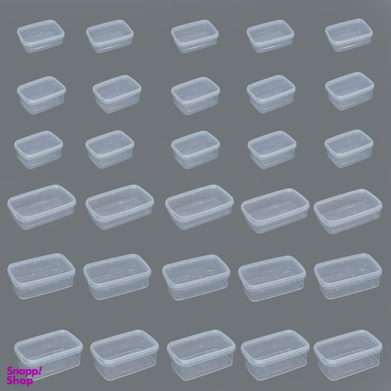 ظرف نگهدارنده مدل فریزری کد 102 مجموعه 30 عددی