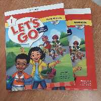 کتاب زبان لتس گو Lets Go 1 ویرایش پنجم به همراه کتاب کار