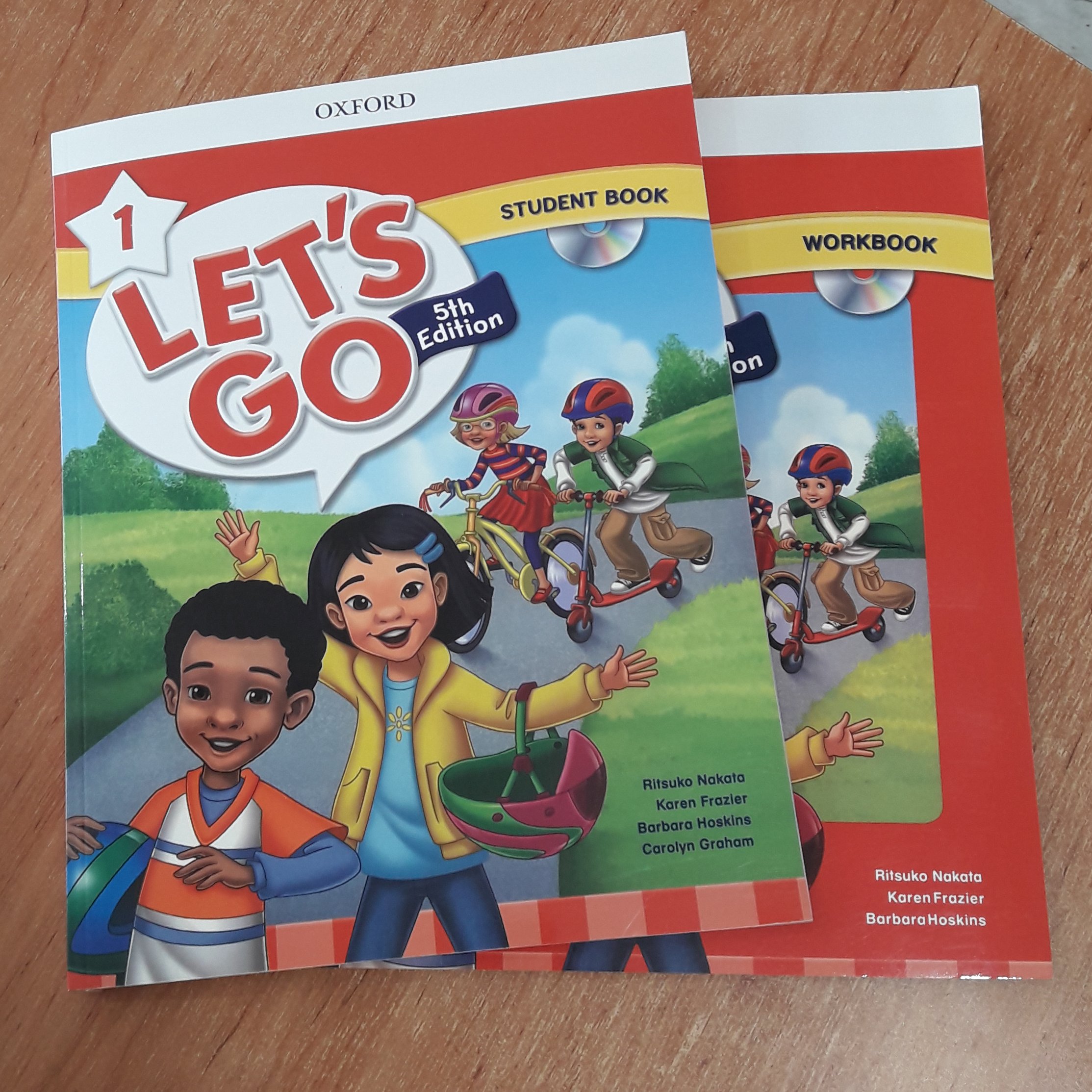 کتاب زبان لتس گو Lets Go 1 ویرایش پنجم به همراه کتاب کار