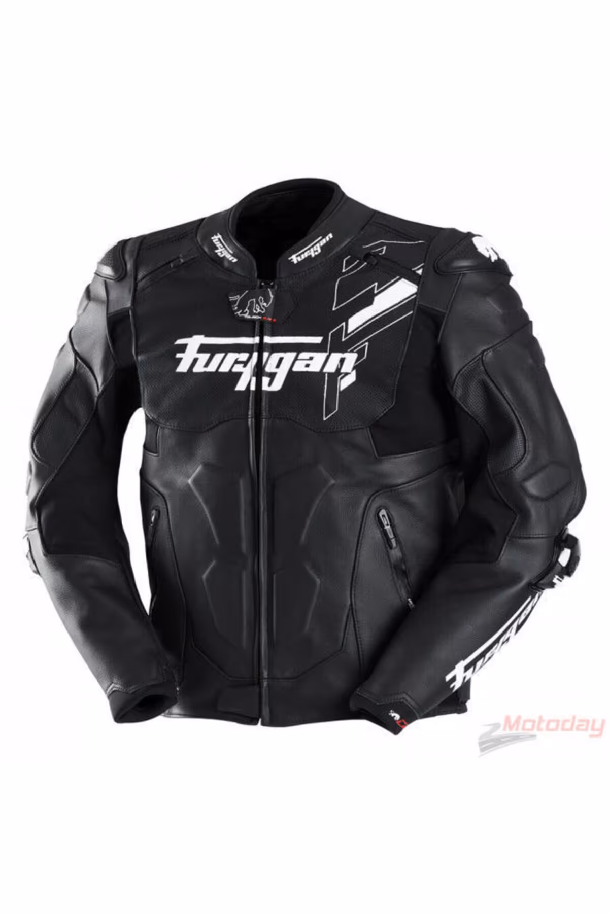 کاپشن موتورسوار مشکی مردانه ژاکت موتور سیکلت چرمی RAPTOR EVO 3 سیاه Furygan