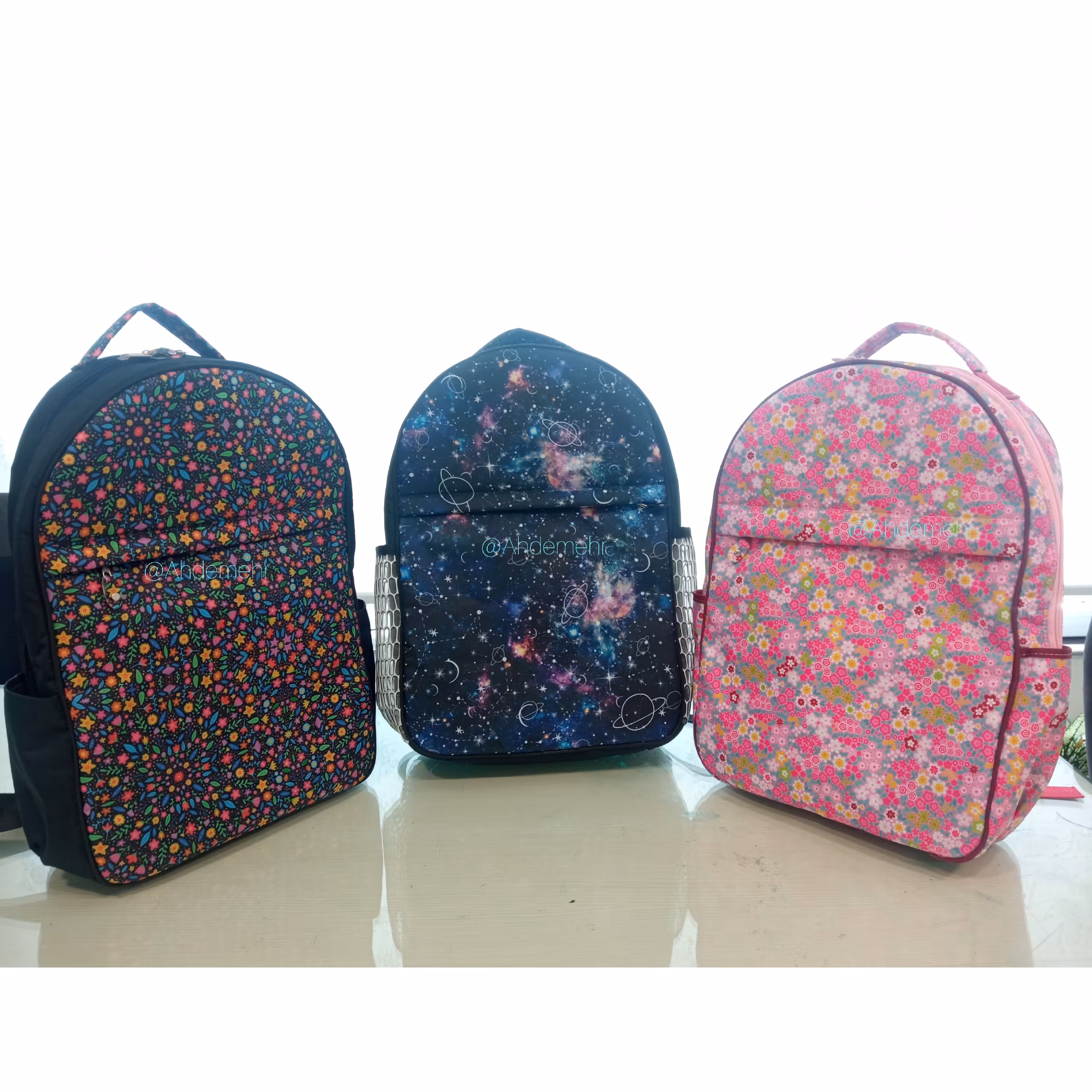 کوله برزنتی با جامدادی  کد،Al0051