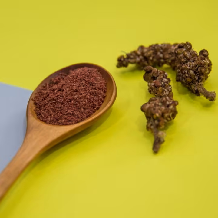 سماق قهوه ای دانه  درشت خوشه و پودر