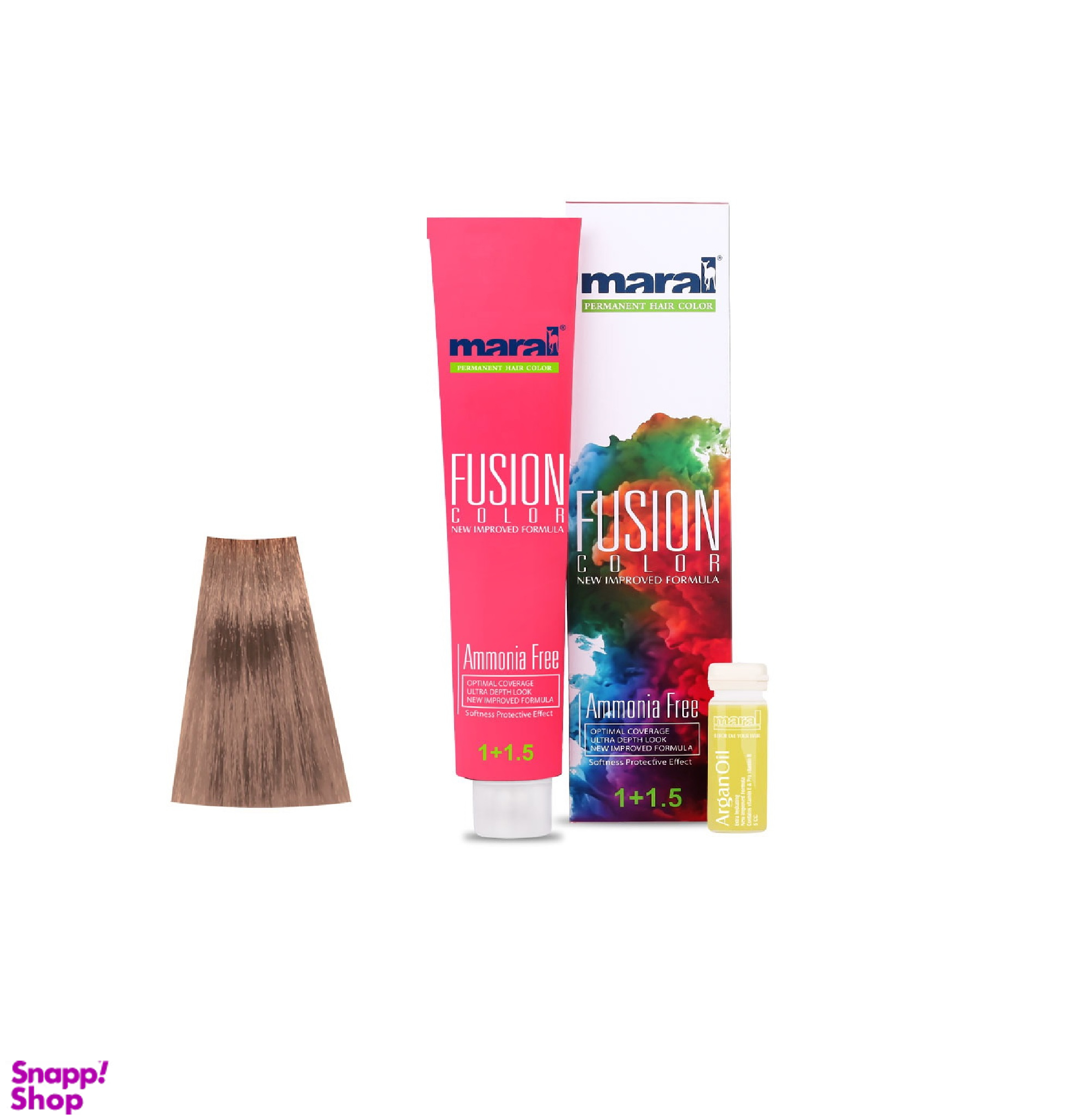 رنگ مو مارال (Maral) مدل Fusion Color شماره 8.292 رنگ دودی بنفش روشن حجم 100 میلیلیتر