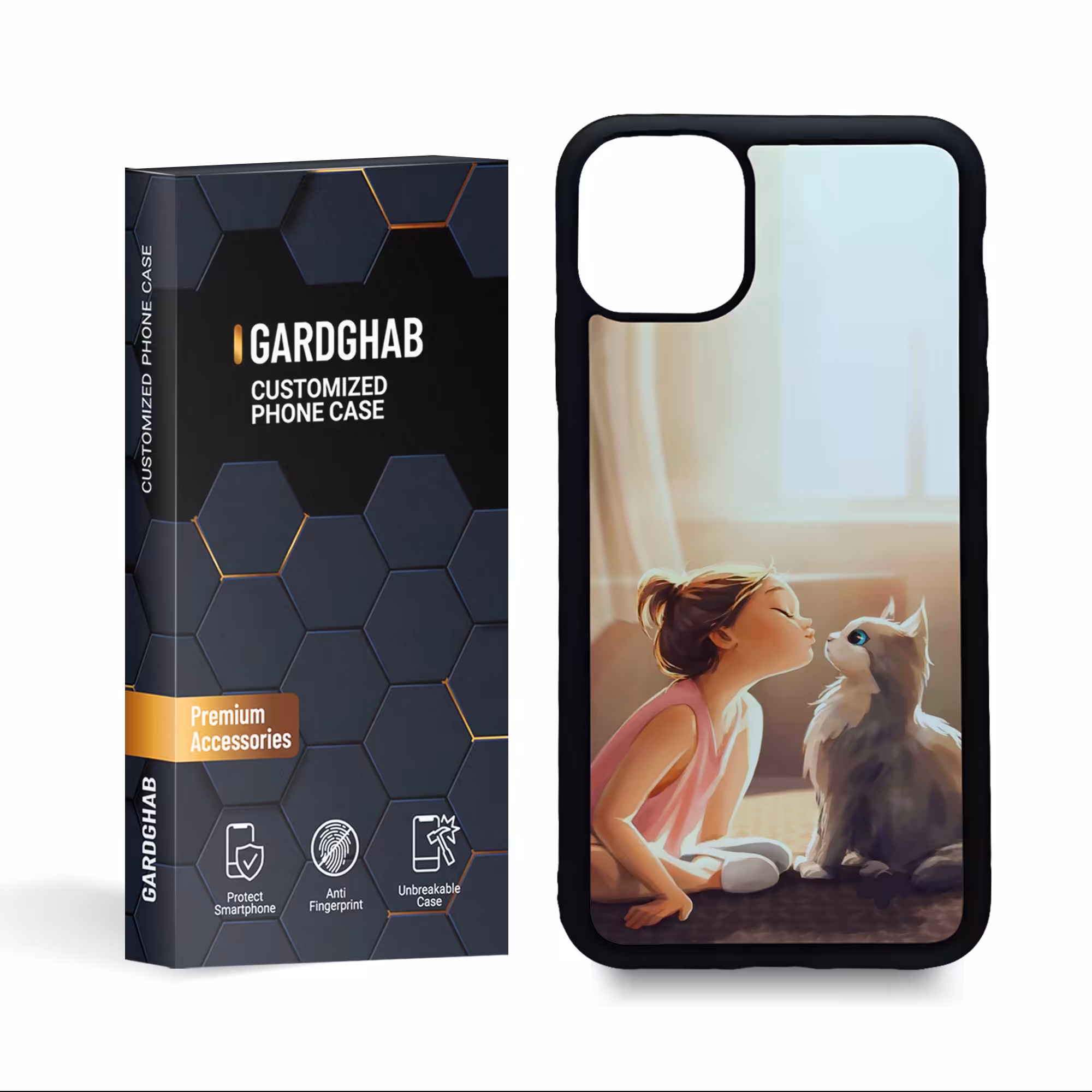 کاور گارد قاب دخترانه مدل g1002 مناسب برای گوشی موبایل ایفون 11promax