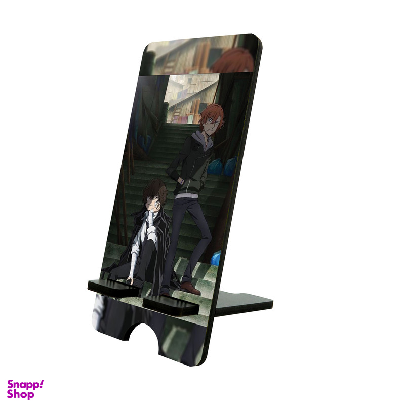 پایه نگهدارنده گوشی موبایل و تبلت طرح انیمه Bangou Stray Dogs دازای و چویا کد 7588282