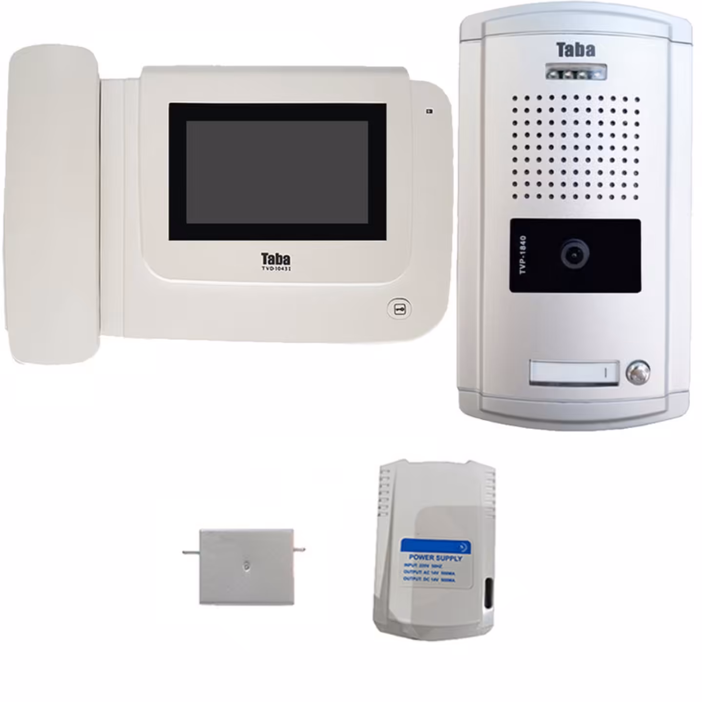 آیفون تصویری تابا مانیتور 1043.پک کامل 1 واحده صفحه لمسی