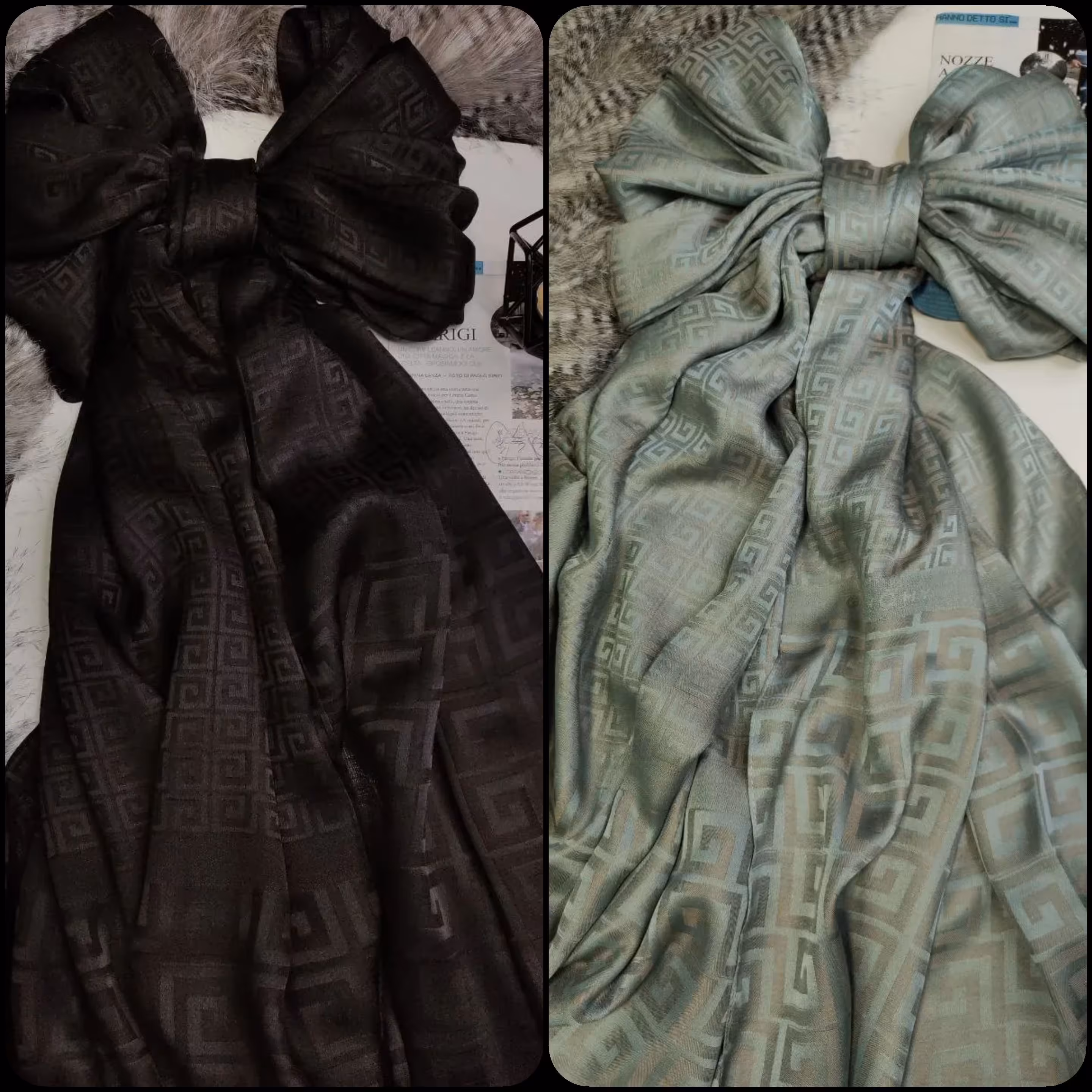 شال نخ ابریشم چهارفصل
وارداتی