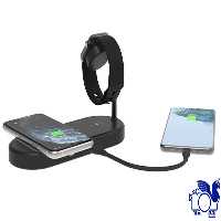 پد شارژر بی سیم Powerology 4 in 1 Fast Charging Power Dock