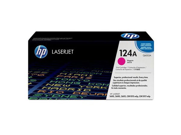 کارتریج رنگی قرمز اچ پی مدل 124A