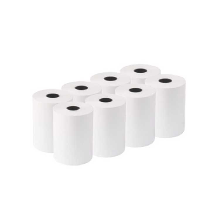 کاغذ رول حرارتی دستگاه کارتخوان چاپ مشکی 18متری 30 