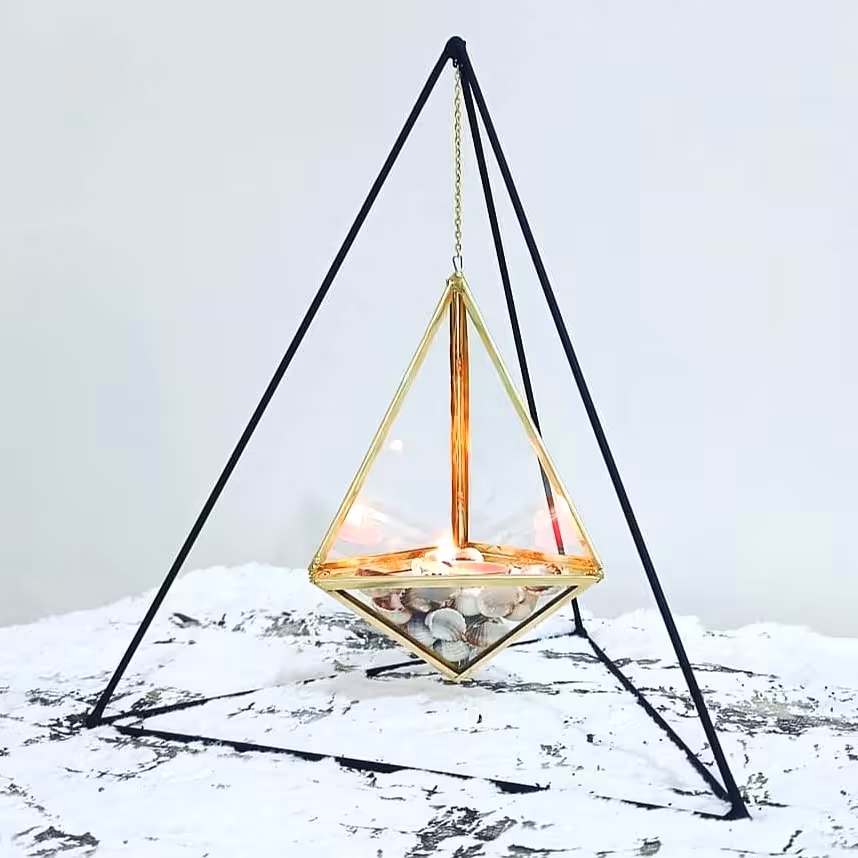 جا شمعی فلز و برنج با کیفیت بالا