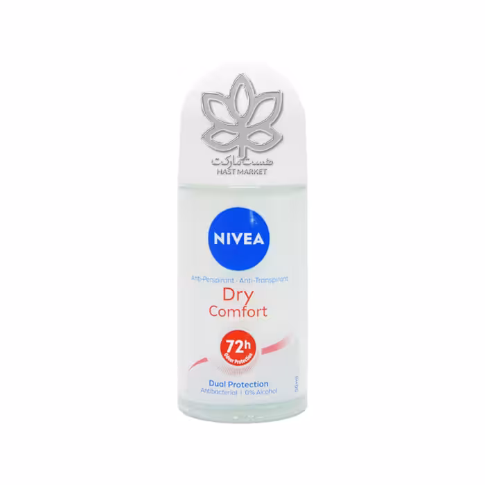مام رول ضد تعریق آنتی باکتریال درای کامفورت بانوان 50 میل نیوآ - nivea