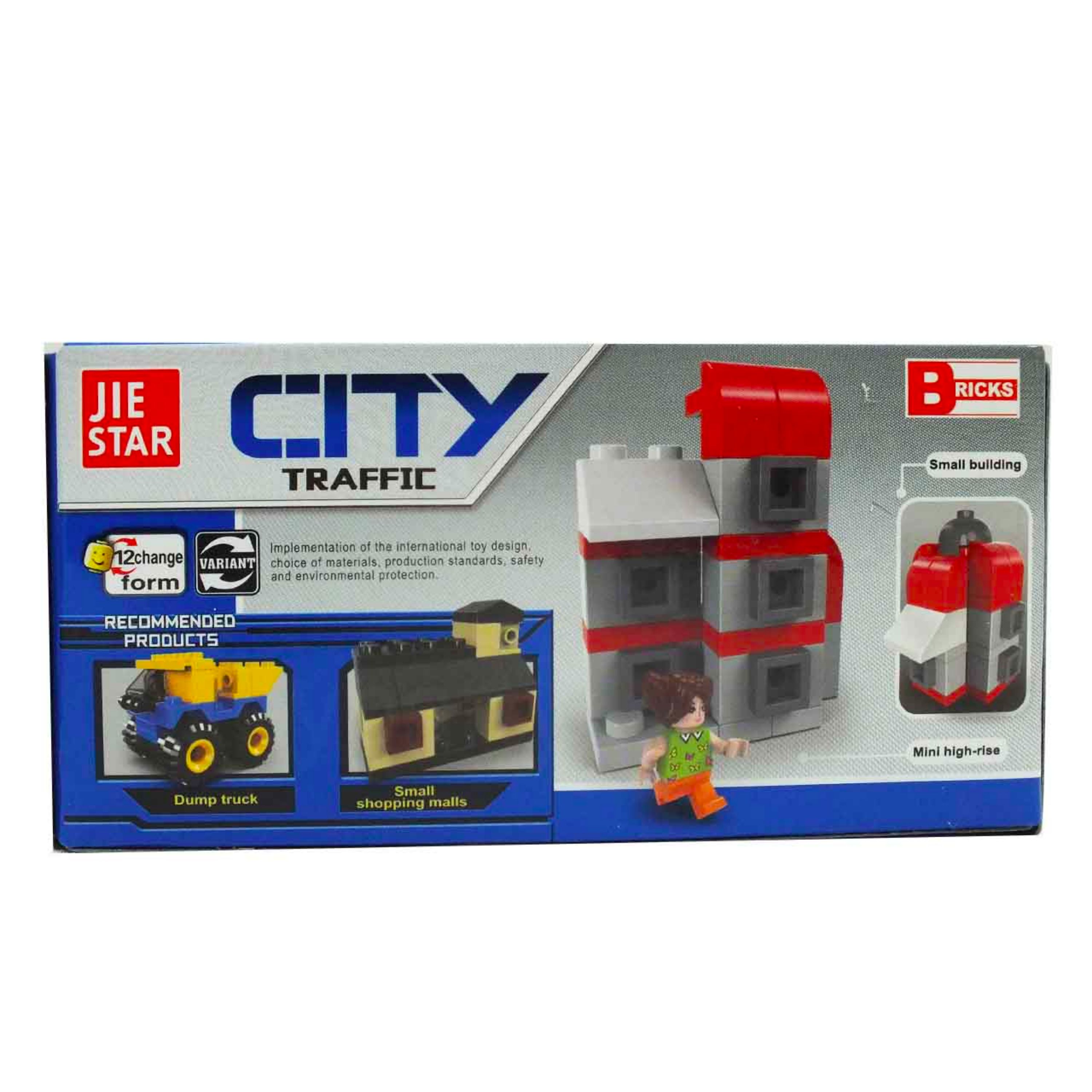 لگو شهر طرح ساختمان کوچک JIE STAR 20501-2-522 