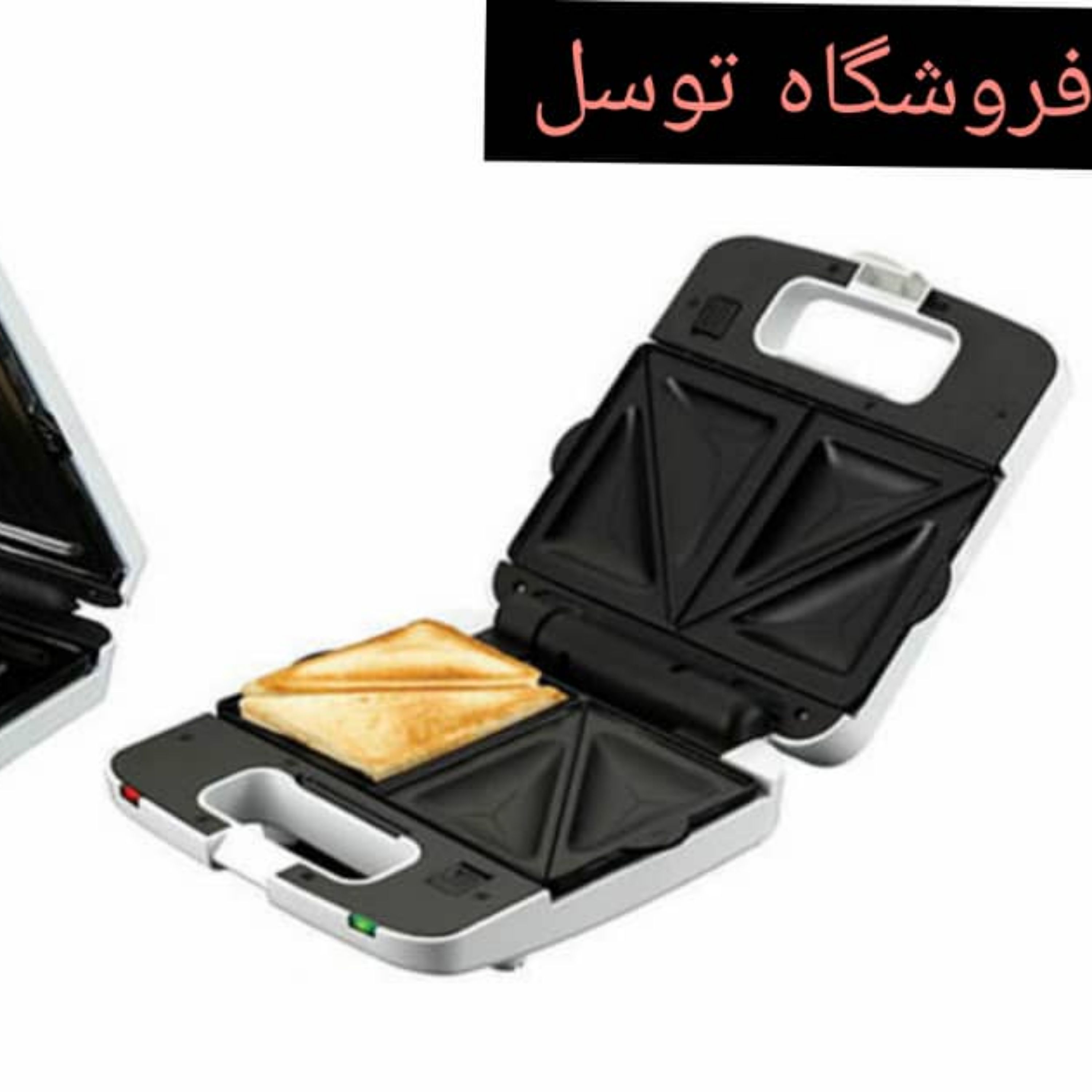 ساندیچ ساز 2صفحه8تایی و قابلیت صفحه تخت گریل KENWOOD (اورجینال)