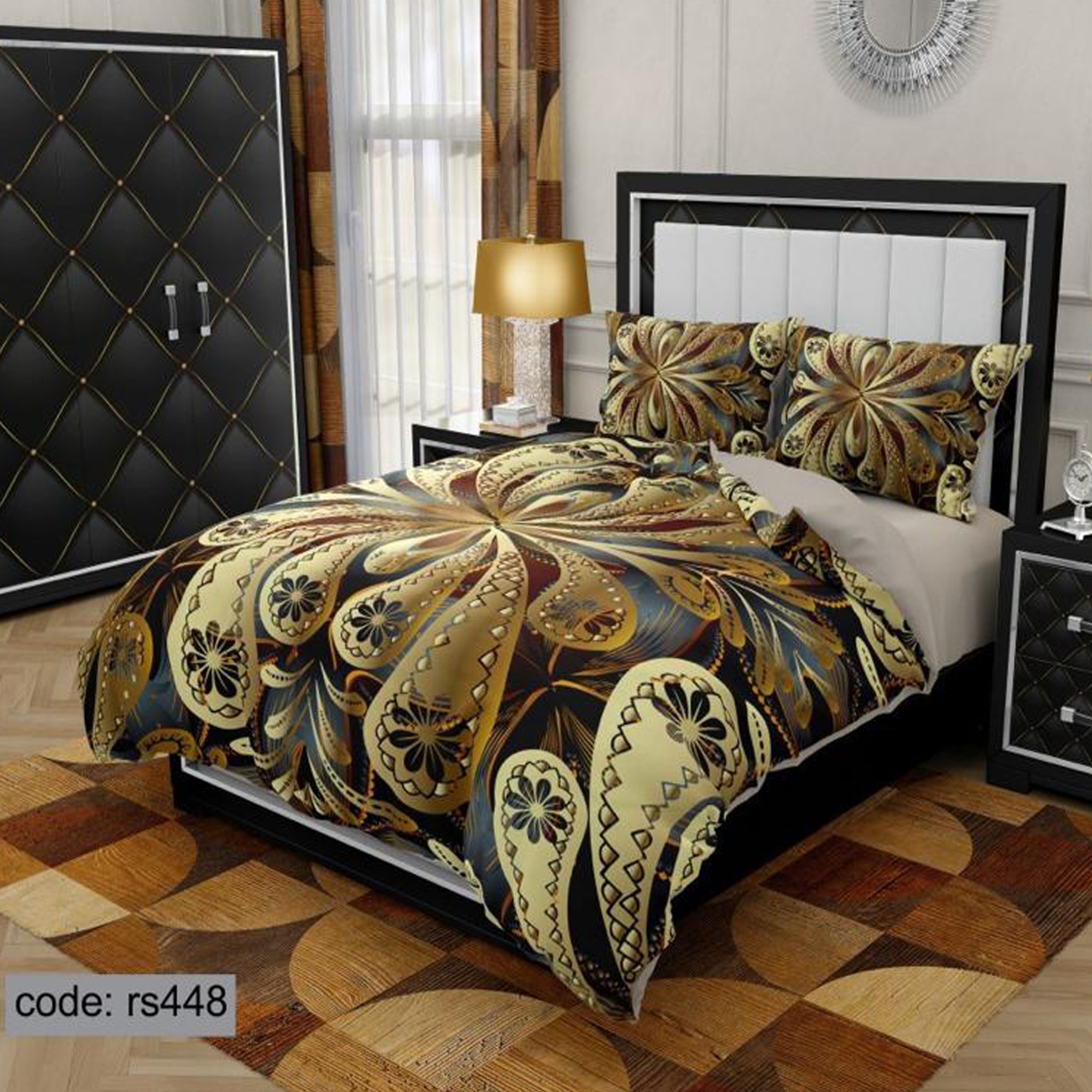 سرویس روتختی 1 نفره تنسل چاپی برندترک لند (Turk Land)  کد rs 448