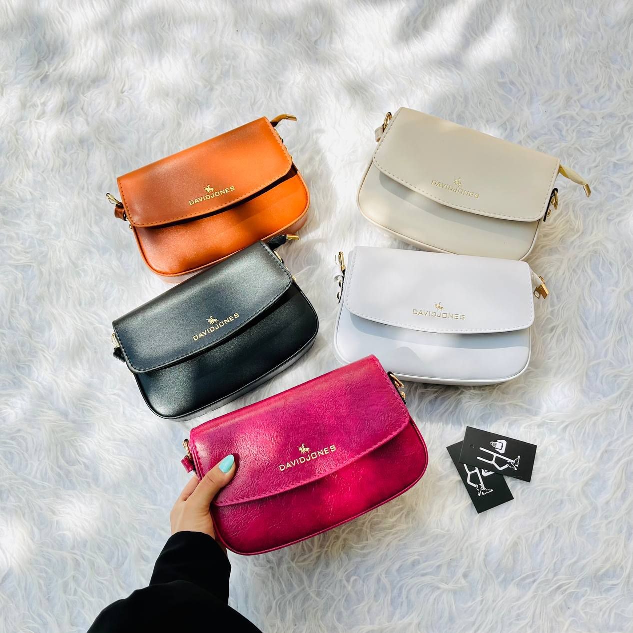 کیف دوشی زنانه کیف چرم کیف ساده کیف دخترانه سبک(ارسال رایگان)