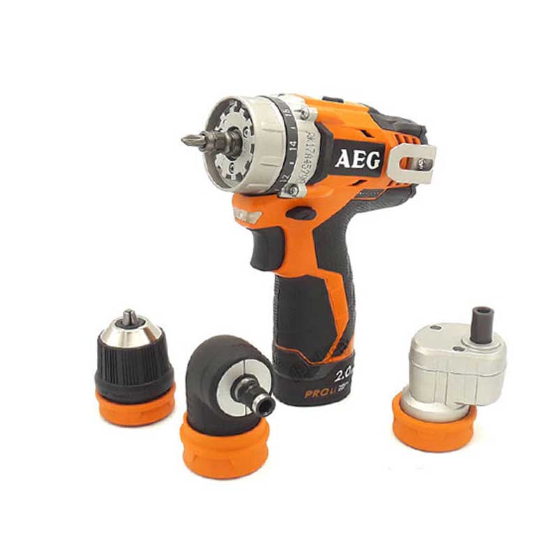 پکیج دریل شارژی AEG نوع BBS12C2-202BKIT