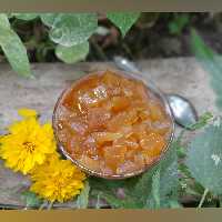 مربای سیب خانگی (ملس)