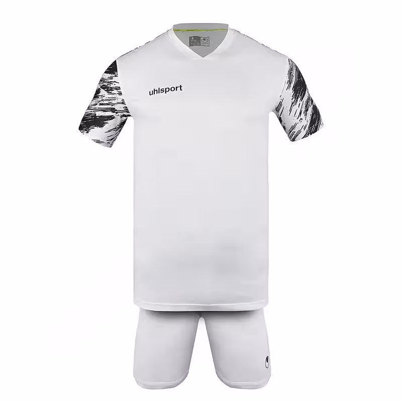 ست پیراهن شورت فوتسال آلشپرت MUH3050-002 | سفید/مشکی