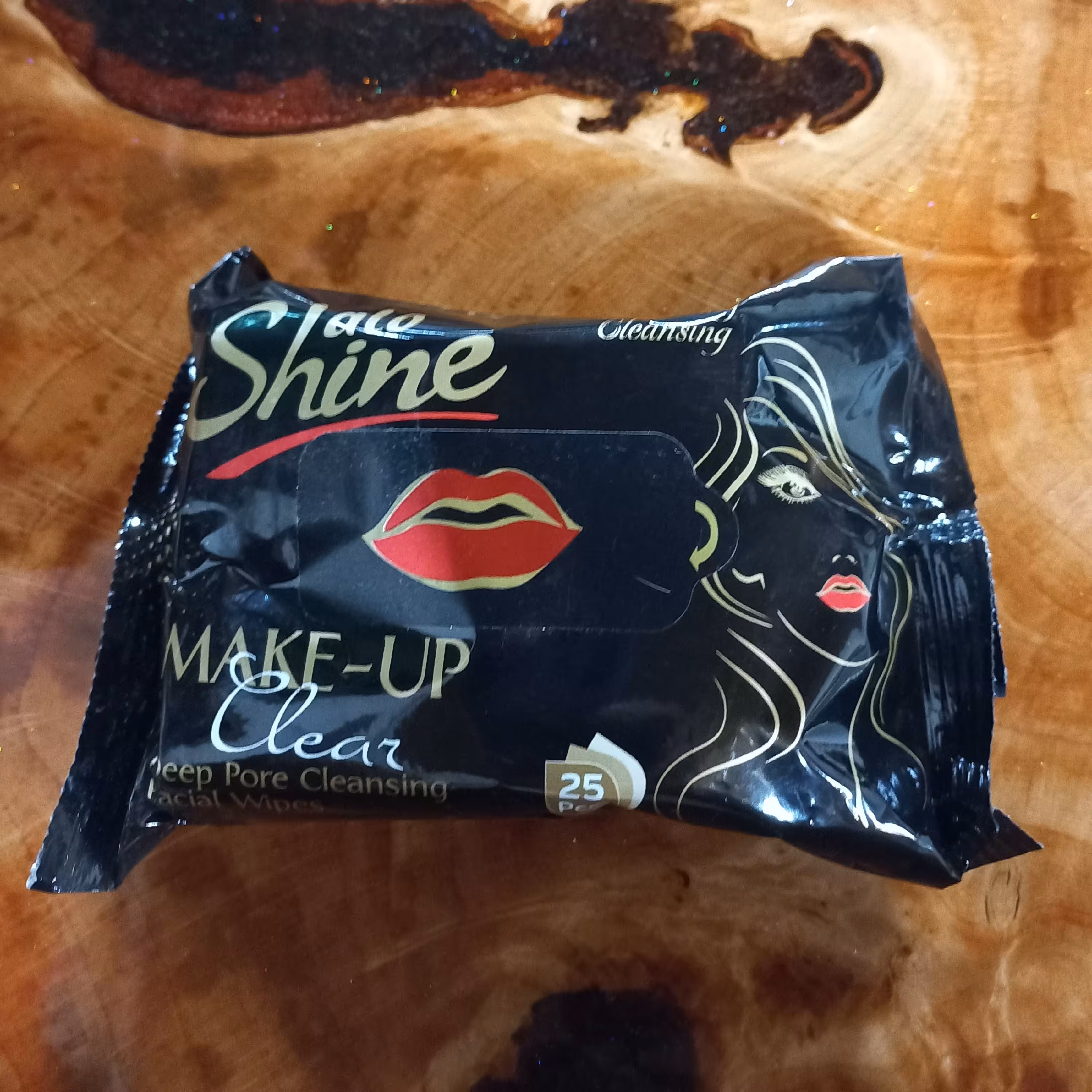 دستمال مرطوب میکاپ 25 عددی