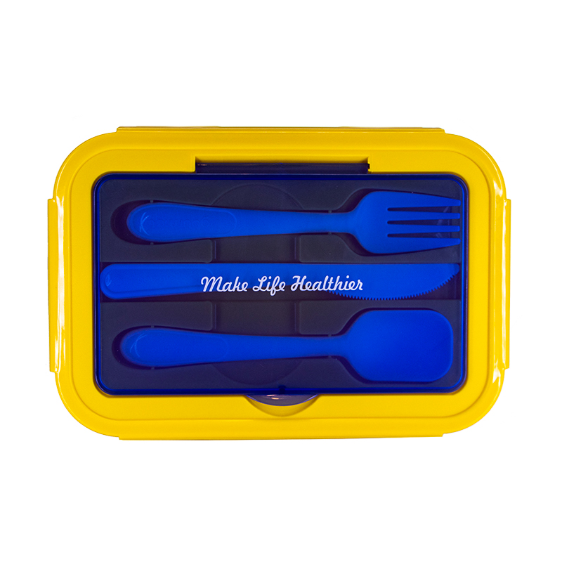 ظرف غذای سه قسمتی 1400 میلی لیتر