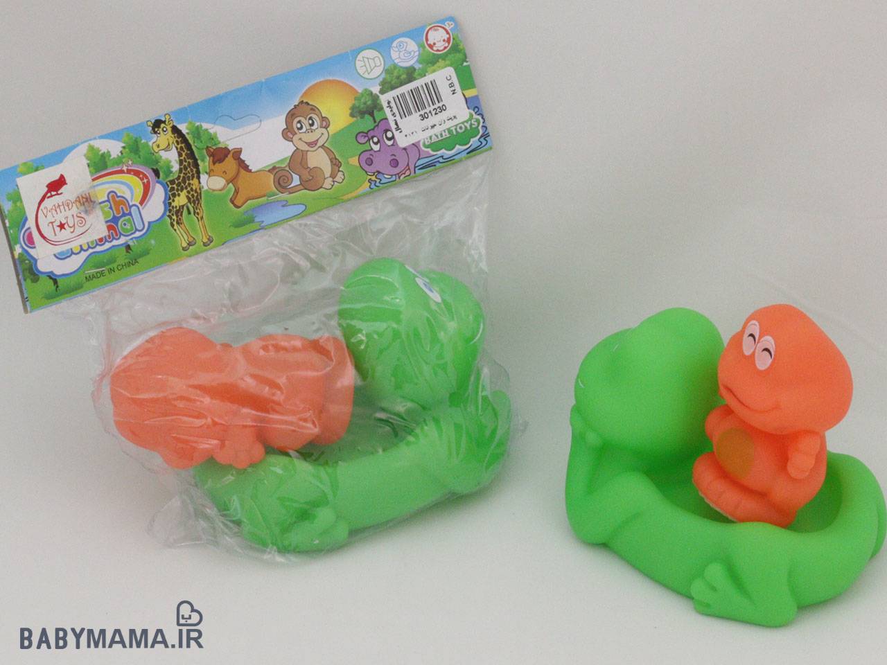 پوپت سوتی دو عددی cherish animal مدل قورباغه