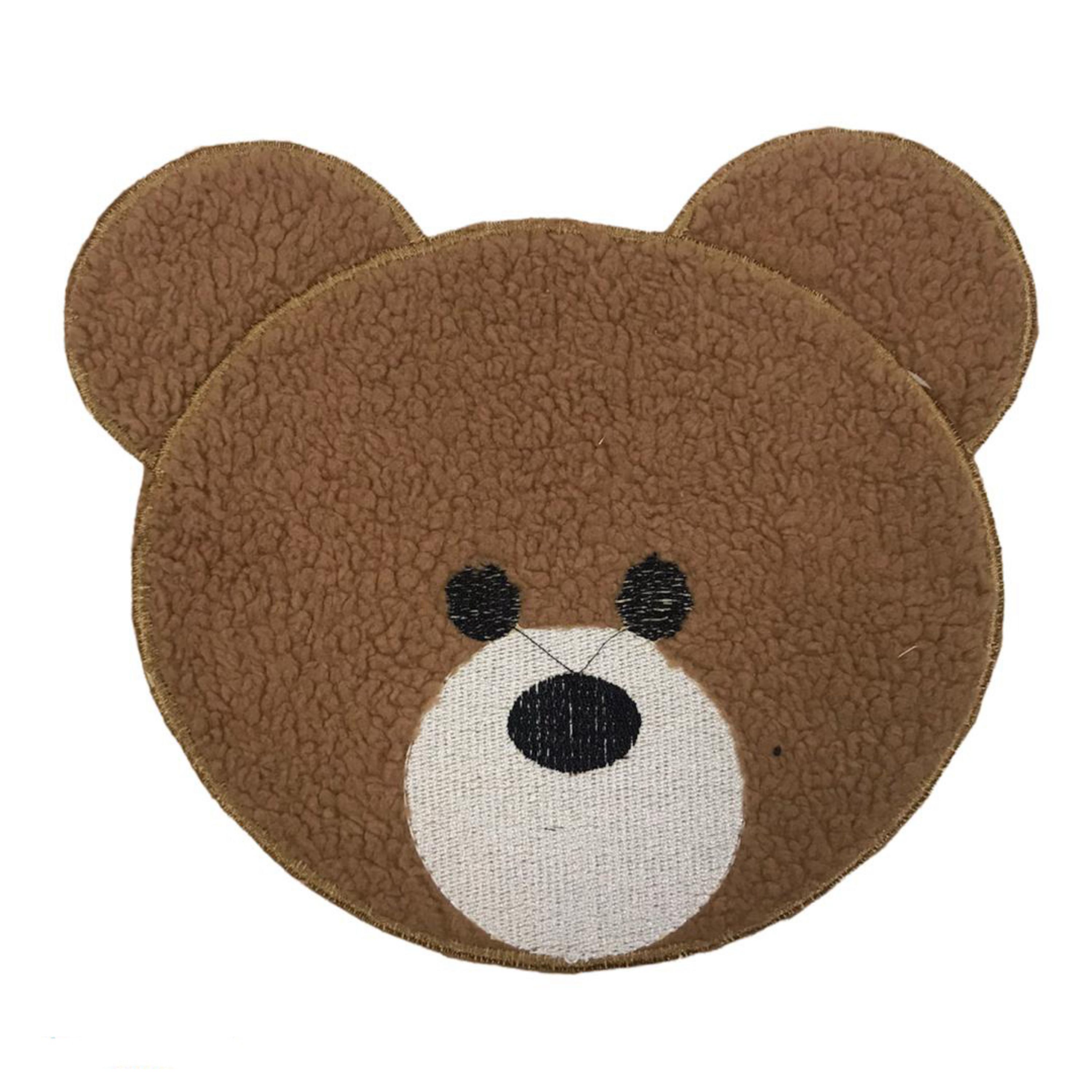 استیکر پارچه و لباس مدل خرس سایز 1