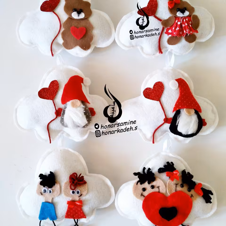 ابر ولنتاین نمدی