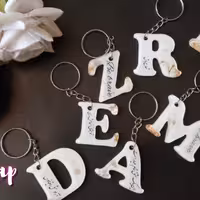 سرکلیدی رزینی حروف. جاسوییچی رزینی حروف. جاکلیدی حروف سفیدجملات انگیزشی