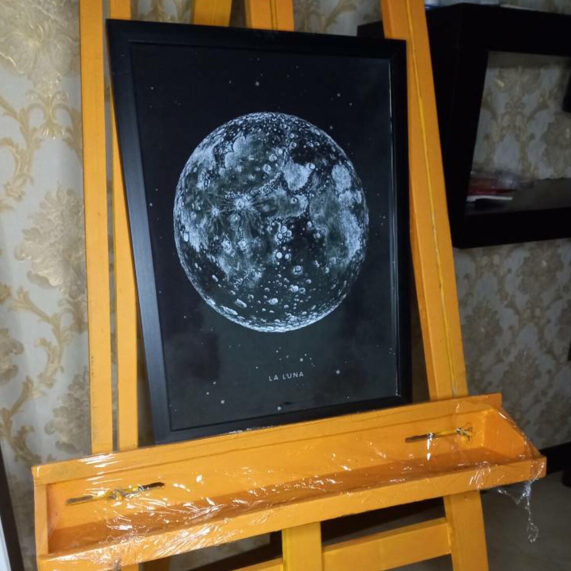 تابلو نقاشی  چاپی ماه la luna قاب وشیشه