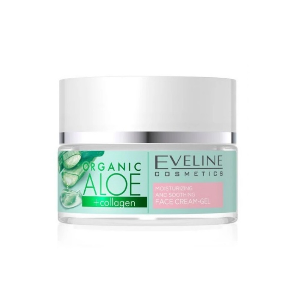 ژل کرم صورت آبرسان و آرامش بخش آلوئه ورا و کلاژن اولاین ( فرانسه )