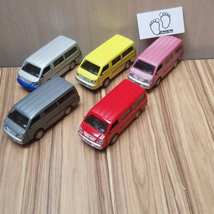 ماشین ون فلزی دربازشو وعقب کش در رنگ های مختلف