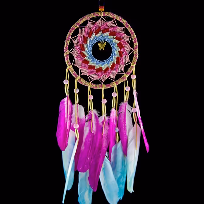 آویز دریمکچر طرح کابوسگیر مدل گل یاس کد2