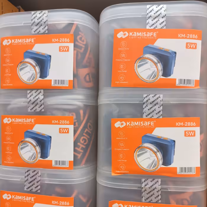 چراغ روی سرهدبند چراغ شارژی لوازم الکتریکی